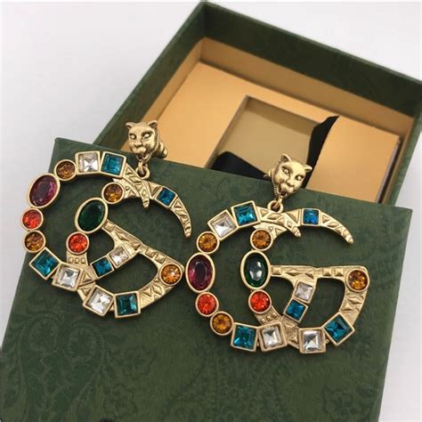 gucci earinhs|authentic gucci earrings.